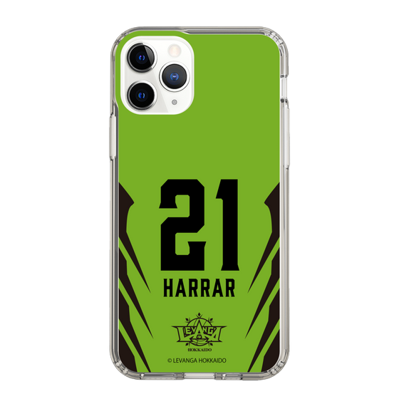 スリムプロテクションケース［ レバンガ北海道 - #21 HARRAR - HOME - 裏 ］