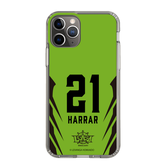 スリムプロテクションケース［ レバンガ北海道 - #21 HARRAR - HOME - 裏 ］