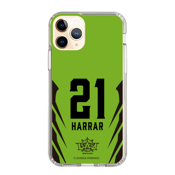 スリムプロテクションケース［ レバンガ北海道 - #21 HARRAR - HOME - 裏 ］
