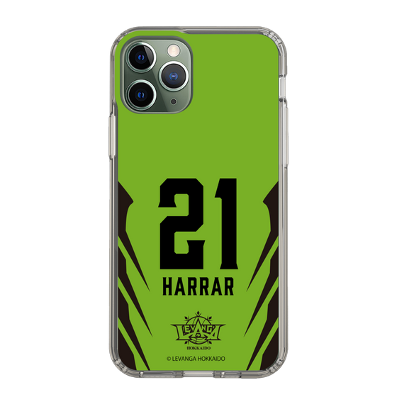 スリムプロテクションケース［ レバンガ北海道 - #21 HARRAR - HOME - 裏 ］
