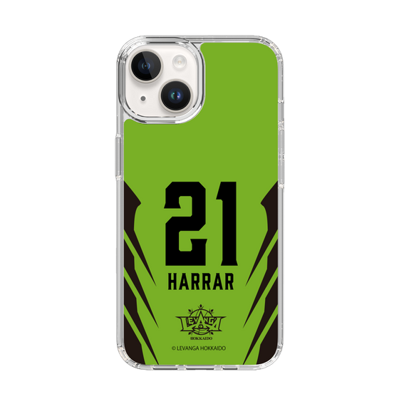 スリムプロテクションケース［ レバンガ北海道 - #21 HARRAR - HOME - 裏 ］
