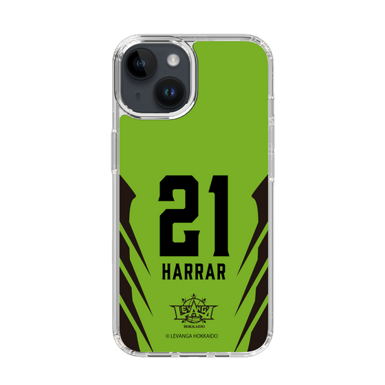 スリムプロテクションケース［ レバンガ北海道 - #21 HARRAR - HOME - 裏 ］