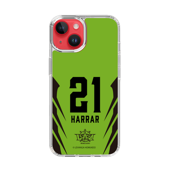 スリムプロテクションケース［ レバンガ北海道 - #21 HARRAR - HOME - 裏 ］