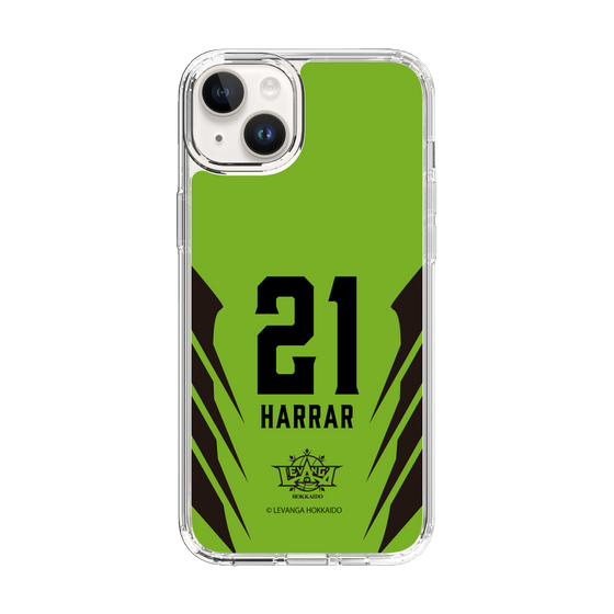 スリムプロテクションケース［ レバンガ北海道 - #21 HARRAR - HOME - 裏 ］