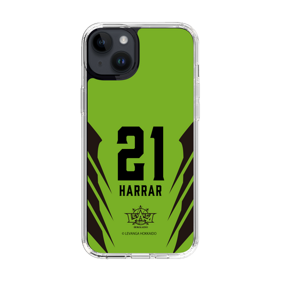 スリムプロテクションケース［ レバンガ北海道 - #21 HARRAR - HOME - 裏 ］