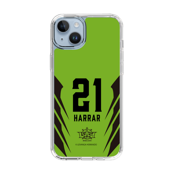 スリムプロテクションケース［ レバンガ北海道 - #21 HARRAR - HOME - 裏 ］