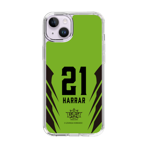 スリムプロテクションケース［ レバンガ北海道 - #21 HARRAR - HOME - 裏 ］