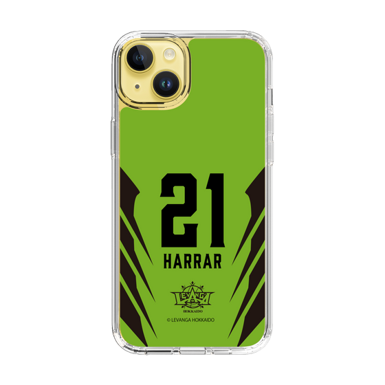 スリムプロテクションケース［ レバンガ北海道 - #21 HARRAR - HOME - 裏 ］