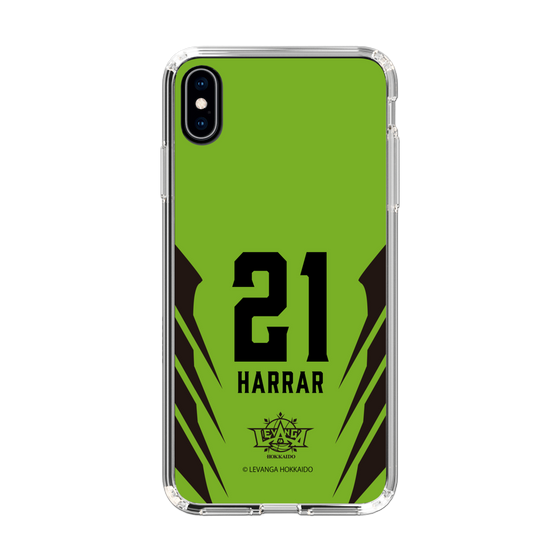 スリムプロテクションケース［ レバンガ北海道 - #21 HARRAR - HOME - 裏 ］