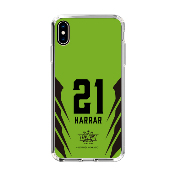 スリムプロテクションケース［ レバンガ北海道 - #21 HARRAR - HOME - 裏 ］