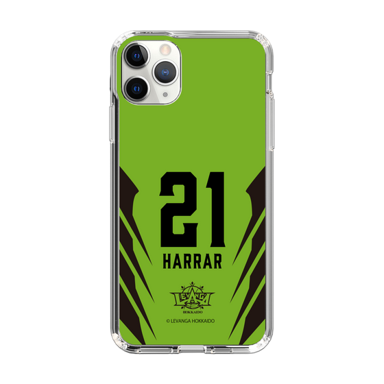 スリムプロテクションケース［ レバンガ北海道 - #21 HARRAR - HOME - 裏 ］