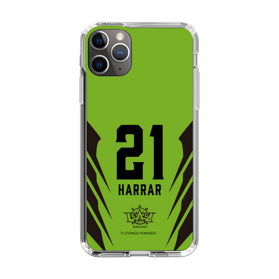 スリムプロテクションケース［ レバンガ北海道 - #21 HARRAR - HOME - 裏 ］