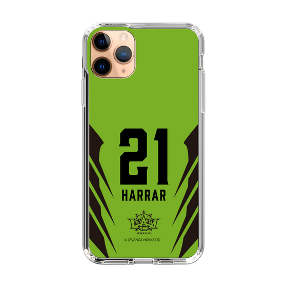 スリムプロテクションケース［ レバンガ北海道 - #21 HARRAR - HOME - 裏 ］