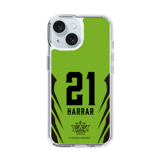 スリムプロテクションケース［ レバンガ北海道 - #21 HARRAR - HOME - 裏 ］