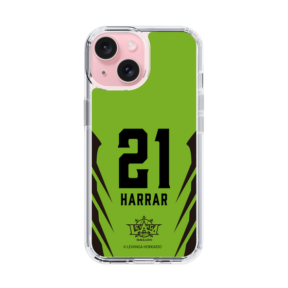 スリムプロテクションケース［ レバンガ北海道 - #21 HARRAR - HOME - 裏 ］