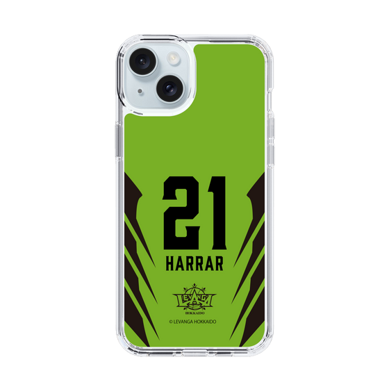 スリムプロテクションケース［ レバンガ北海道 - #21 HARRAR - HOME - 裏 ］