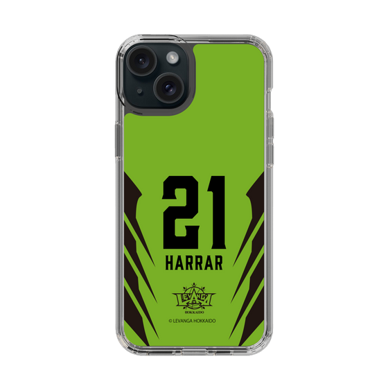 スリムプロテクションケース［ レバンガ北海道 - #21 HARRAR - HOME - 裏 ］