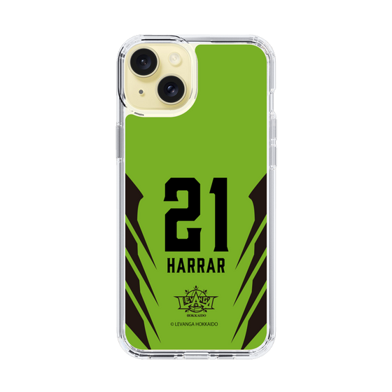 スリムプロテクションケース［ レバンガ北海道 - #21 HARRAR - HOME - 裏 ］