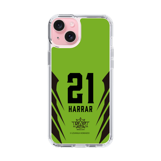 スリムプロテクションケース［ レバンガ北海道 - #21 HARRAR - HOME - 裏 ］
