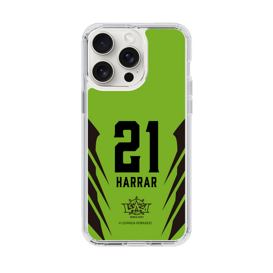 スリムプロテクションケース［ レバンガ北海道 - #21 HARRAR - HOME - 裏 ］