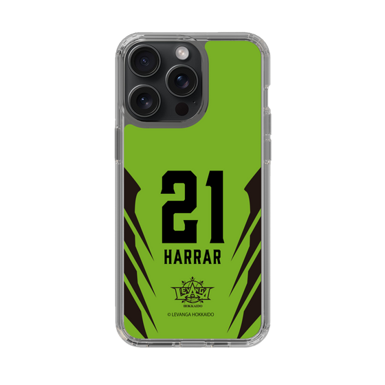 スリムプロテクションケース［ レバンガ北海道 - #21 HARRAR - HOME - 裏 ］