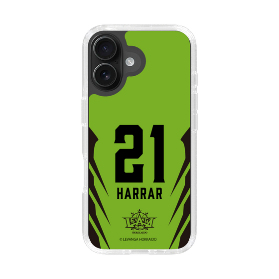 スリムプロテクションケース［ レバンガ北海道 - #21 HARRAR - HOME - 裏 ］