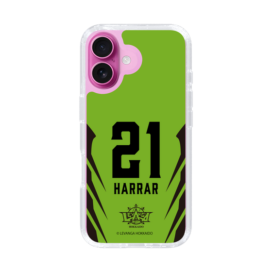 スリムプロテクションケース［ レバンガ北海道 - #21 HARRAR - HOME - 裏 ］