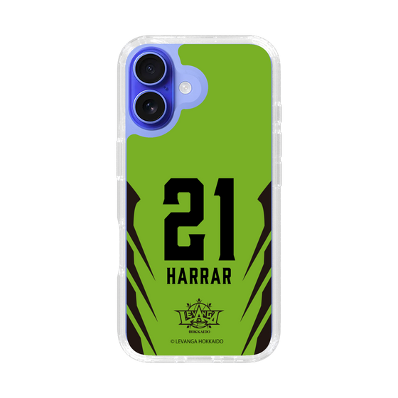 スリムプロテクションケース［ レバンガ北海道 - #21 HARRAR - HOME - 裏 ］