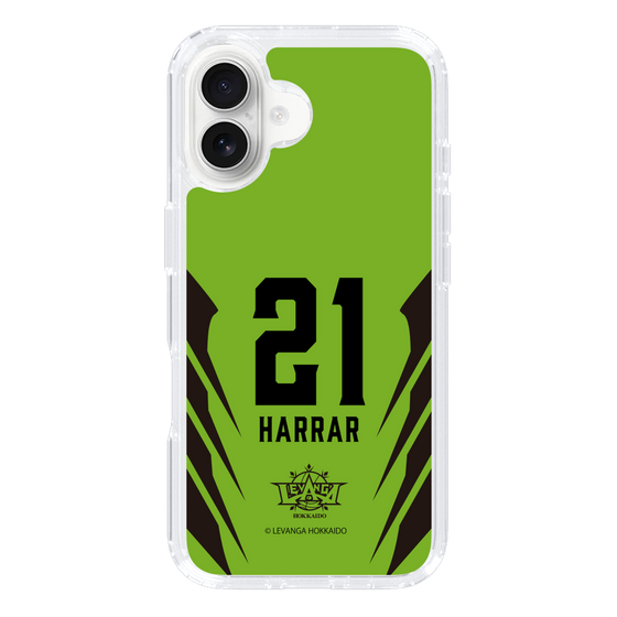 スリムプロテクションケース［ レバンガ北海道 - #21 HARRAR - HOME - 裏 ］