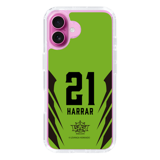 スリムプロテクションケース［ レバンガ北海道 - #21 HARRAR - HOME - 裏 ］