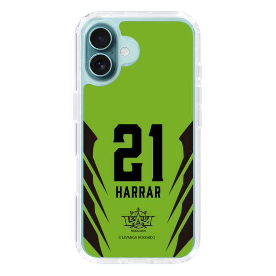 スリムプロテクションケース［ レバンガ北海道 - #21 HARRAR - HOME - 裏 ］