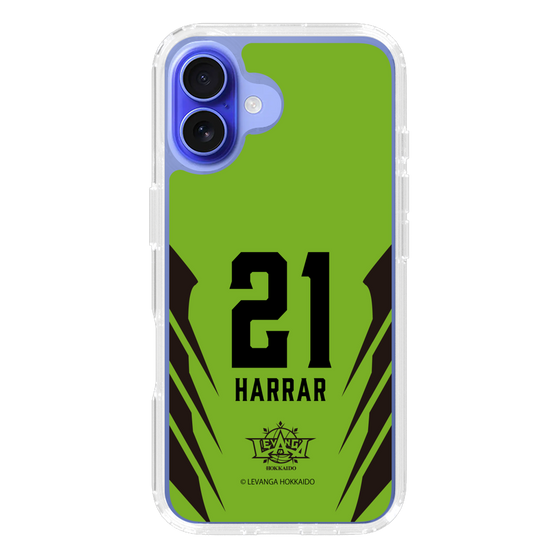 スリムプロテクションケース［ レバンガ北海道 - #21 HARRAR - HOME - 裏 ］
