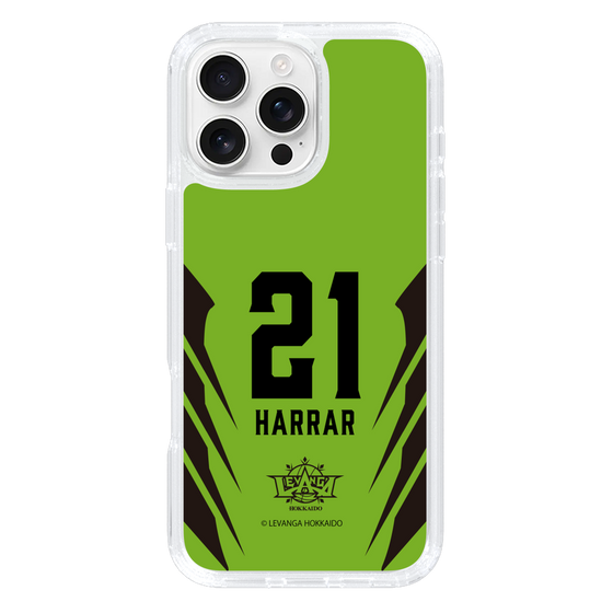 スリムプロテクションケース［ レバンガ北海道 - #21 HARRAR - HOME - 裏 ］