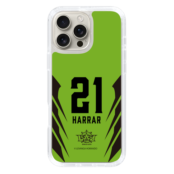 スリムプロテクションケース［ レバンガ北海道 - #21 HARRAR - HOME - 裏 ］