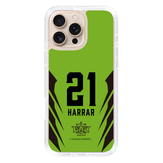 スリムプロテクションケース［ レバンガ北海道 - #21 HARRAR - HOME - 裏 ］