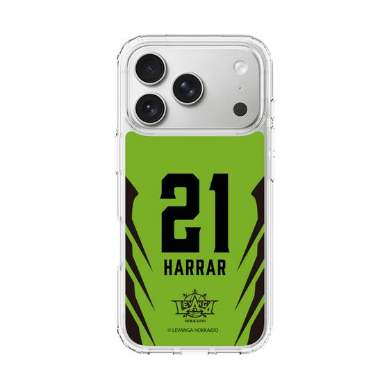 スリムプロテクションケース［ レバンガ北海道 - #21 HARRAR - HOME - 裏 ］