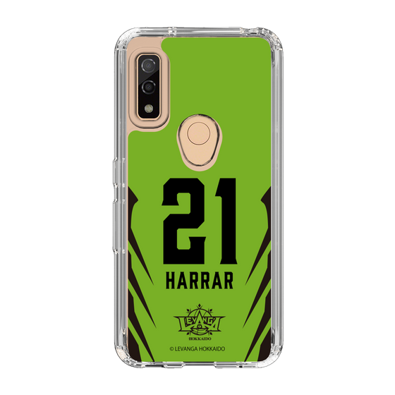 スリムプロテクションケース［ レバンガ北海道 - #21 HARRAR - HOME - 裏 ］