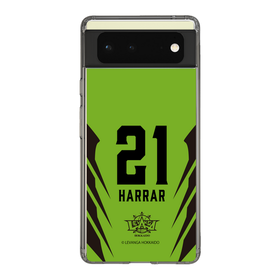 スリムプロテクションケース［ レバンガ北海道 - #21 HARRAR - HOME - 裏 ］