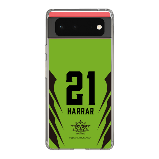 スリムプロテクションケース［ レバンガ北海道 - #21 HARRAR - HOME - 裏 ］