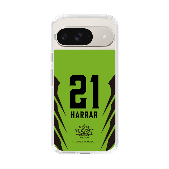 スリムプロテクションケース［ レバンガ北海道 - #21 HARRAR - HOME - 裏 ］
