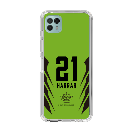 スリムプロテクションケース［ レバンガ北海道 - #21 HARRAR - HOME - 裏 ］