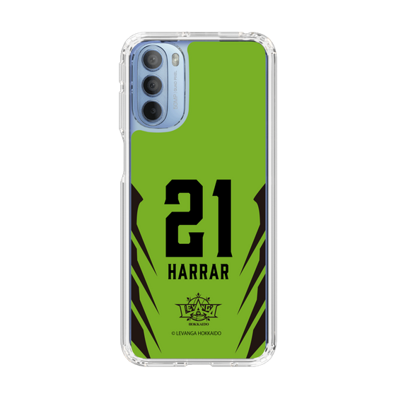 スリムプロテクションケース［ レバンガ北海道 - #21 HARRAR - HOME - 裏 ］