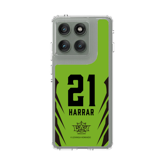 スリムプロテクションケース［ レバンガ北海道 - #21 HARRAR - HOME - 裏 ］