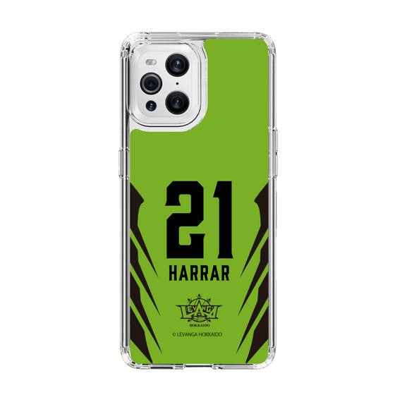 スリムプロテクションケース［ レバンガ北海道 - #21 HARRAR - HOME - 裏 ］