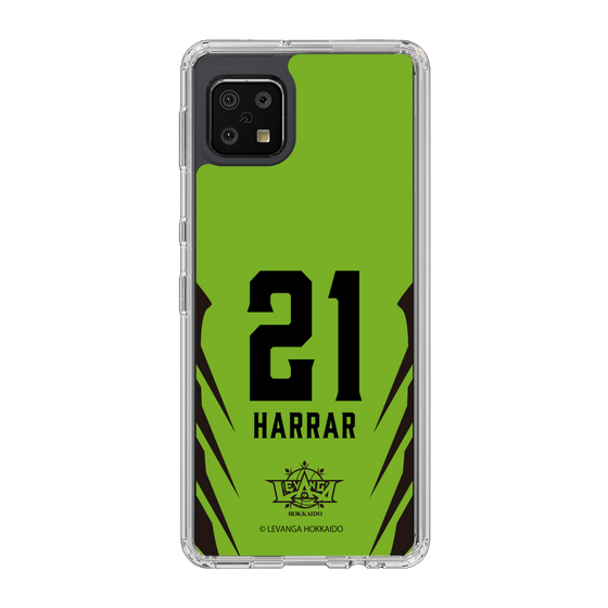 スリムプロテクションケース［ レバンガ北海道 - #21 HARRAR - HOME - 裏 ］