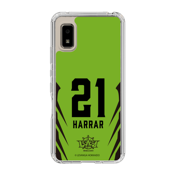 スリムプロテクションケース［ レバンガ北海道 - #21 HARRAR - HOME - 裏 ］