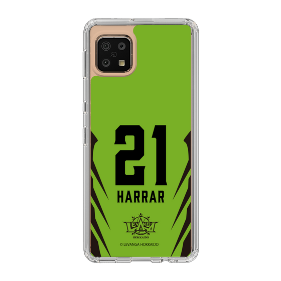 スリムプロテクションケース［ レバンガ北海道 - #21 HARRAR - HOME - 裏 ］