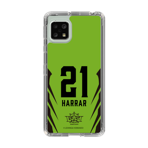 スリムプロテクションケース［ レバンガ北海道 - #21 HARRAR - HOME - 裏 ］