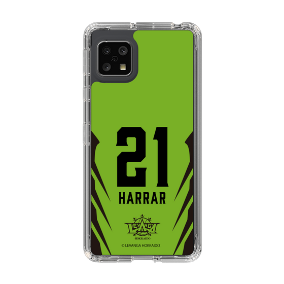 スリムプロテクションケース［ レバンガ北海道 - #21 HARRAR - HOME - 裏 ］
