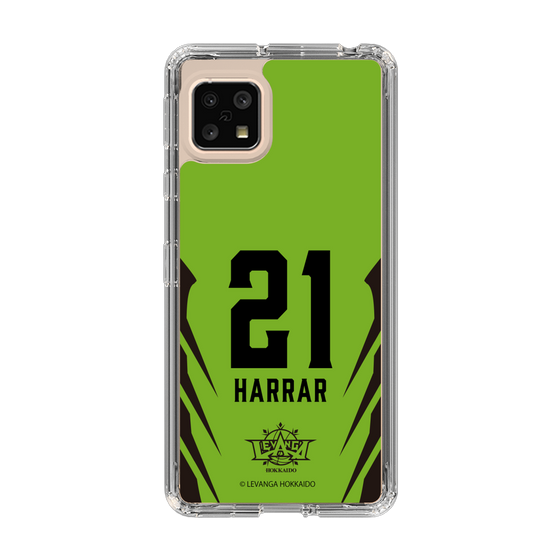 スリムプロテクションケース［ レバンガ北海道 - #21 HARRAR - HOME - 裏 ］